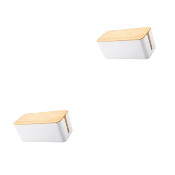 Caja organizadora de cables Billuyoard 2Conjunto Blanco METRO