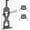 Black, variant on VIVO Black Steel Wall Mount Designed for PS5 Console, 2 Controller Mounts