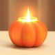 thumbnail image 4 of Xihbxyly Candelabro de Calabaza, Diseño de Resina Naranja, Centro de Mesa Festivo, Perfecto para Decoración de Fiesta de Halloween, Iluminación Navideña de Otoño, Calidad Duradera, Incluye 1 Vela, 4 of 7