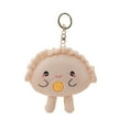 thumbnail image 3 of Soft Toy Dumpling Keychain Cute Stuffed Animal Kids Adults Handmade, 3 of 3