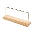 thumbnail image 3 of serony Earring Display Holder Wood Base for use for Showcase Selling Necklace Ring Bracelet Large, 3 of 6