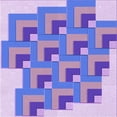 thumbnail image 1 of Ahgly Company Machine Washable Indoor Square Transitional Mauve Purple Area Rugs, 7' Square, 1 of 7