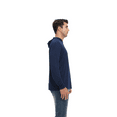 thumbnail image 5 of Zfeel Dry Fit Men's Hoodie, Lightweight Long Sleeve Polyester Blend Hooded Shirt, Navy, 3 Pack, 3XL, 5 of 6