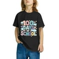 thumbnail image 4 of Frwgonr Graphic Tees for Boys Girls Black Kids 100th Day of School T-Shirt Celebration Top 3-14 Years, 4 of 5
