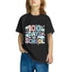 thumbnail image 4 of Fiudx Camiseta para Niños, Suave Mezcla de Poliéster, Cuello Redondo Moderno, Manga Corta Cómoda, Uso Diario Informal, Moda para Niños y Niñas, Lavado a Mano., 4 of 6