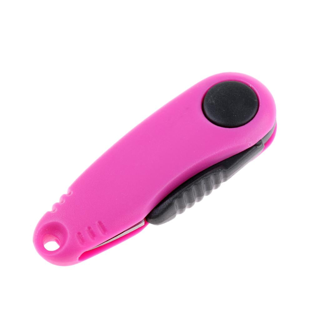 simhoa 10xFoldable ing Scissors Stainless Steel Line Braid String Cutter Snip