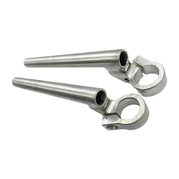 2 Piezas de Manijas de Clip para Motocicleta, Reemplazan Los Accesorios de Aleación de Aluminio para Motocicletas de Garaje.