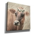 thumbnail image 2 of Epic Graffiti 'Floral Cow II' by Lori Deiter, Canvas Wall Art, 12"x12", 2 of 8