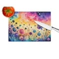 thumbnail image 4 of Carolines Treasures DAC1458LCB 15 x 12 in. Scabiosa in Color Glass Cutting Board - Large, 4 of 5