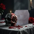 thumbnail image 3 of Bone Hand Series Aromatherapy Candle Silicone Mold DIY Halloween Flower Skull, 3 of 7
