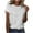 White, variant on Sexlip Womens Swimsuit Set Solid Curved Hem Cover Up Design Crew Neck Short Sleeve Loose Silhouette Soft Fabric for Summer Water Activities Purple XXXXXL