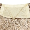 thumbnail image 4 of JIANJIA Skirts For Women Summer Solid Color Sequins High Waist Slim Fashion Casual Mini Bodycon Outwear,Gold,S, 4 of 7