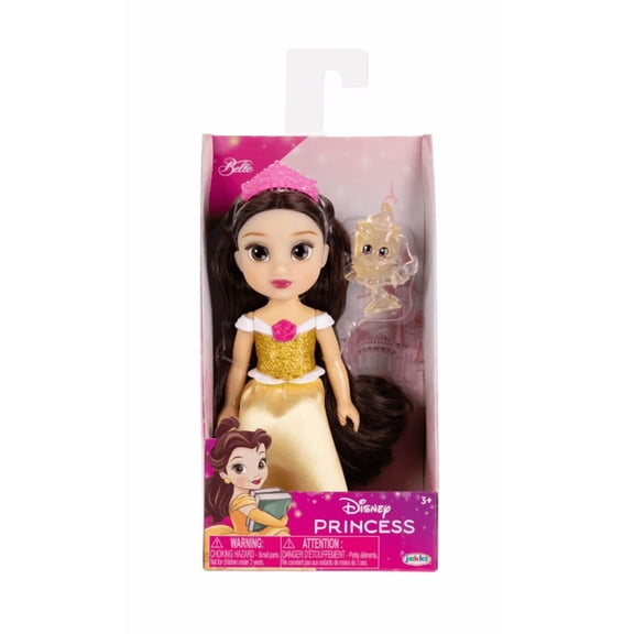 Disney Princess 6" Petite Belle Doll & Lumiere Figure Toy New With Tag