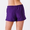 thumbnail image 3 of Calypsa Women's and Women's Plus Elasticized Waistband 2"- 3" Board Shorts with Drawstring, 3 of 3