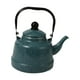 thumbnail image 1 of Tetera esmaltada portátil, utensilios de cocina de 1700ml, tetera, tetera Compatible con agua caliente, tetera para acampar, estufa eléctrica, estufas Verde, 1 of 8
