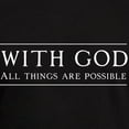 thumbnail image 3 of CafePress - With God All Things Are Possible T Shirt - Men's Fitted T-Shirt, 3 of 4