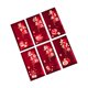 thumbnail image 5 of 6 sobres rojos de Año Nuevo Chino 2025, regalos de Año Nuevo Hongbao, los mejores deseos rojo oscuro, 5 of 9