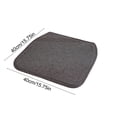 thumbnail image 3 of Summer Cottons And Linen Horseshoe Shaped Chair Cushions Dining Chair Cushions With Straps Non-sliped, 3 of 6