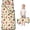 Football Megaphone Beige Pattern, variant on Football Field Green Pattern Teens Toddler Nap Mat with Pillow, Sleeping Mat Bag for Preschool Daycare 59"x22"