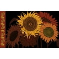 thumbnail image 2 of Art Licensing Studio 24x17 White Modern Wood Framed Museum Art Print Titled - Tournesol II, 2 of 4