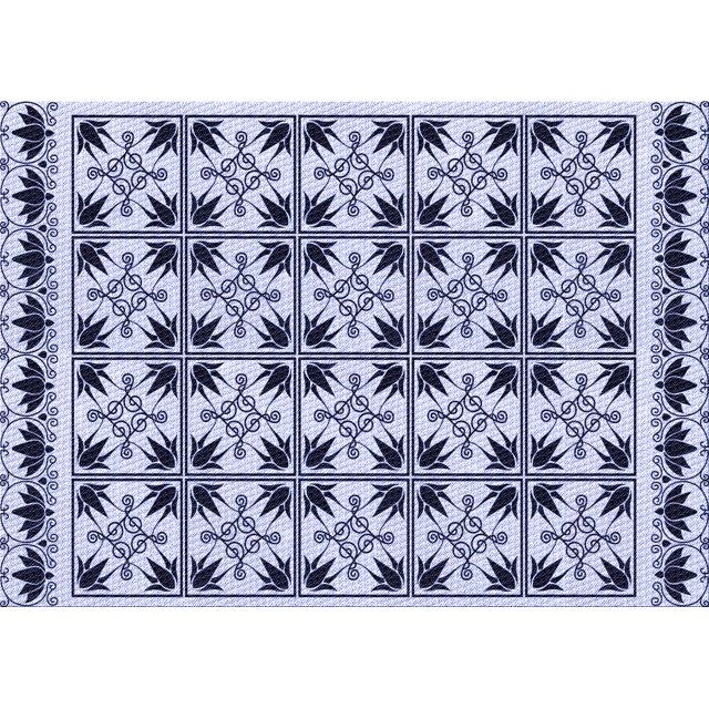 Ahgly Company Machine Washable Indoor Rectangle Transitional Pale Lilac Purple Area Rugs, 2' x 3'