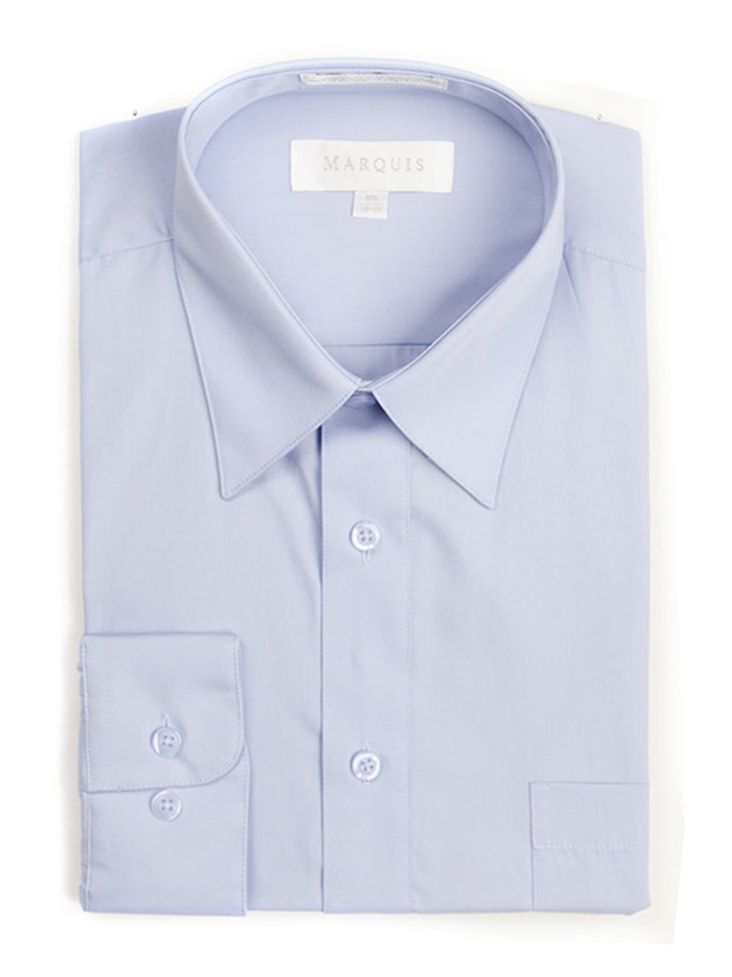 Marquis Marquis Men's Long Sleeve Regular Fit Big & Tall Size Dress