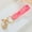 Pink 2C4, variant on Fabric Keychain Mother's Day Gift Keycharms Fabric Embroidered Keychain Handmade Crochet Leather Keycharm Gold Circles Keychain, Czzoypi Fabric Keychain Mother's Day Gift