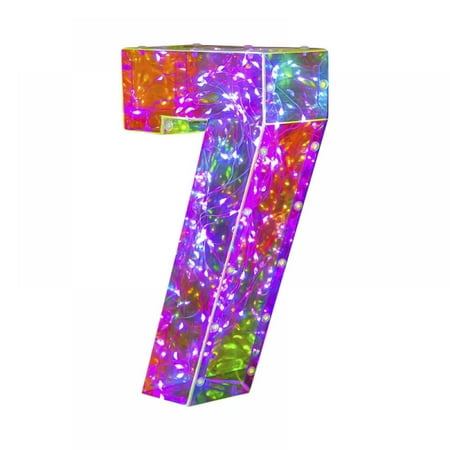 

Creative LED Light Up Alphanumeric Decorative Lights for Christmas Birthday Wedding Anniversary Party