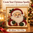 thumbnail image 4 of Christmas Diamond Art Kits, DIY Pearl Diamond Painting Art Kit with Frame, Christmas Pearl Beads Art Craft for Adults & Beginners, Home Wall Decor, 4 of 9