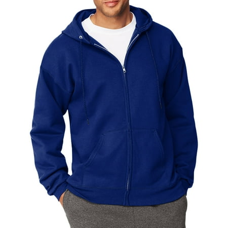 Big Mens Hoodie - Big Men's Ultimate Heavyweight Fleece Full Zip Hood