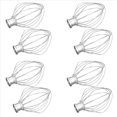 thumbnail image 1 of Paquete de 8 Accesorios de Mezclador de Látigo de Alambre de Acero Inoxidable para K45WW Pastel de Harina Globo Batidor Batidor de Crema de Huevo, 1 of 5