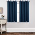 thumbnail image 1 of Cortinas Opacas Térmicas Joydeco 115x114cm Azul Marino, 1 of 6