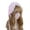 Color:Light pink, variant on Lolita Ruffled Headband Sweet Star Embroidery Lace Ribbon Bow Hairband with Hairpins Anime Maid Cosplay Headdress