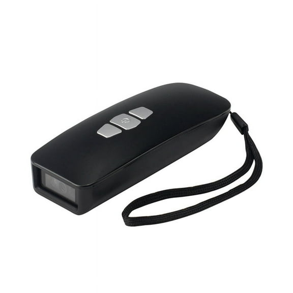 Bluetooth Barcode Scanner, Mini Portable Reader USB Wired/Bluetooth/ 2.4G Wireless 1D 2D QR PDF417 Scanner
