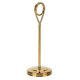 thumbnail image 2 of Soporte para número de mesa de acero inoxidable, duradero, resistente a la decoloración, ligero, clip para fotos para hotel, restaurante, 15,5 cm, dorado, 2 of 10