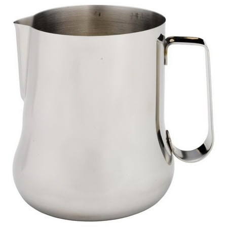 rattleware 48 oz Spouted Bell Pitcher, Stainless Steel, 27504