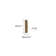 thumbnail image 2 of Uxcell 60pcs Fully Threaded Rods 1/4 x 1 Inch for Mounting Assembly Fastening, Colorful Zinc, 2 of 5