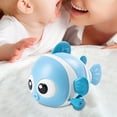 thumbnail image 1 of Wind up Fish Bath Toys Bathtime Cute Floating Toy for Infant Baby Boys Girls Blue, 1 of 8