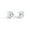 Silver 02, variant on Monkton 925 Sterling Silver Stud Earrings for Women, 0.5CT Round Cut Cubic Zirconia CZ Halo Stud Earrings, Best Gift Ideas for Women, Ladies