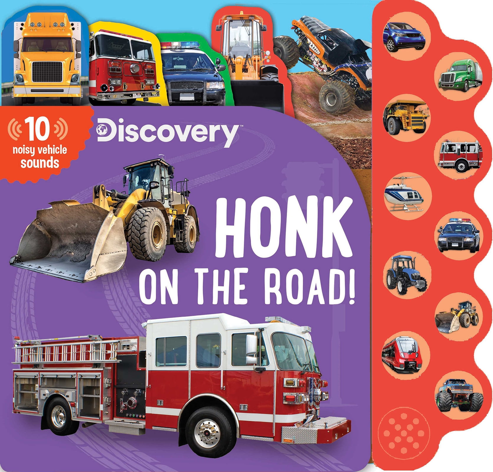 Discovery 10-Button Sound Book: Honk on the Road! Interactive