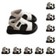 thumbnail image 3 of Sonducket Sandalias elegantes para niños, zapatos para niños de cuero suave, fáciles de usar y transpirables, sandalias para niños blanco veintiuno 10Conjunto, 3 of 6