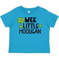 thumbnail image 3 of Inktastic St. Patrick's Day Wee Little Hooligan with Clovers Boys or Girls Toddler T-Shirt, 3 of 5