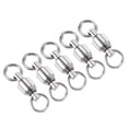 thumbnail image 1 of Unique Bargains 134LBS Roulement à Billes en Acier Inoxydable Pivotant pour Pêche en Eau Salée et Douce, Argent 25 Pack, 1 of 4