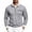 Gray quarter zip men long sleeve, variant on Jessboyy Mens Sweatshirts no Hood Long Sleeve Quarter Zip Pullover Work Casual Golf Waffle Knit Pullover Shirts Collared Sweatshirt Fall Winter Gray,L