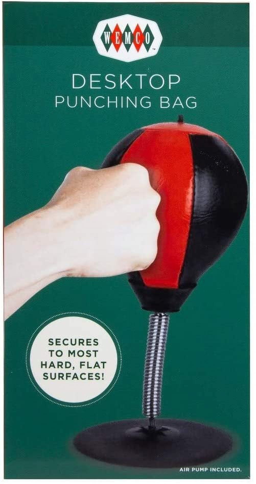 Wemco Freestanding Punching Bag, Black