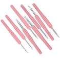 thumbnail image 3 of 8pcs Crochet Hooks Soft Handle Weaving Tools, Sturdy Ergonomic Design, Non Slip For Handicraft Lovers, 3 of 8