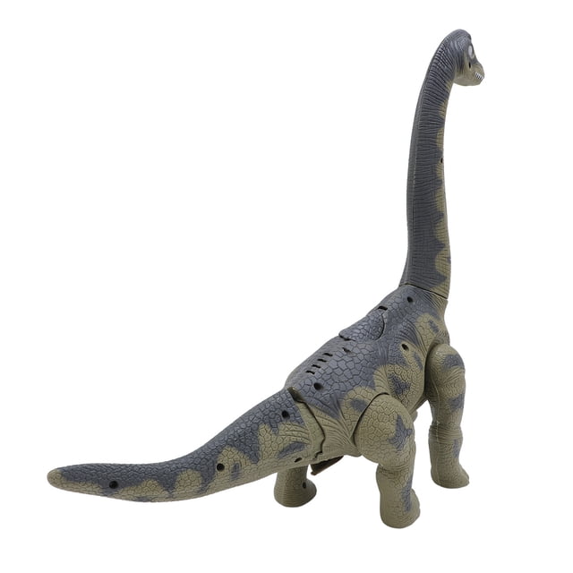 Brachiosaurus Toy, Fun Educational Motivate Imagination Puzzle Model Multi Functional Electric Walking Dinosaur Toy for Home