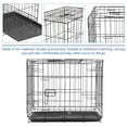 thumbnail image 2 of Luxshiny Scratch Resistant Small Cage For Dog Pet Cage 1Pcs, 2 of 4