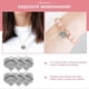 thumbnail image 4 of Heart Charm Rhinestone Jewelry Making Charms for Bracelet Necklace Earrings 6Pcs, 4 of 5