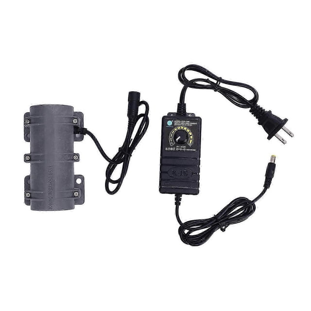 Vibration Motor 3650 Dc 3800rpm With Adjustable Speed Adapter Double Eccentric For Massaging Bed Cha